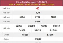 Thống kê XSDNG 15/7/2020 chốt KQXS Đà Nẵng thứ 4