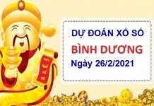 Dự đoán XSBD ngày 26/2/2021