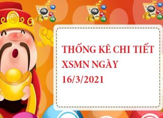 Thống kê chi tiết XSMN ngày 16/3/2021 hôm nay