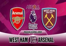 Nhận định trận đấu West Ham vs Arsenal (22h00 ngày 21/3)