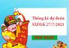 Thống kê dự đoán SXDLK 27/7/2021