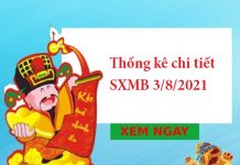 Thống kê chi tiết SXMB 3/8/2021