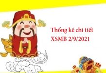 Thống kê chi tiết XSMB 2/9/2021