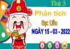 Phân tích XSBL ngày 15/3/2022