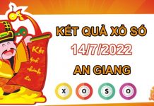 Thống kê XSAG 14/7/2022 phân tích chốt số thứ 5