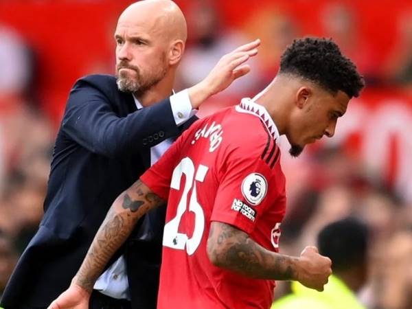 MU giận sôi Jadon Sancho, ủng hộ Erik ten Hag 'trị' đến cùng