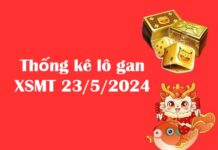 Thống kê lô gan XSMT 23/5/2024