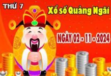 Nhận định XSQNI ngày 2/11/2024 - Nhận định KQ Quảng Ngãi thứ 7 chuẩn xác