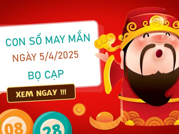 Điềm báo từ những con số lấy hên cung Bọ Cạp 5/4/2025